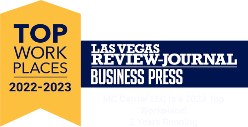 Las Vegas Review-Journal Top Work Places award badge